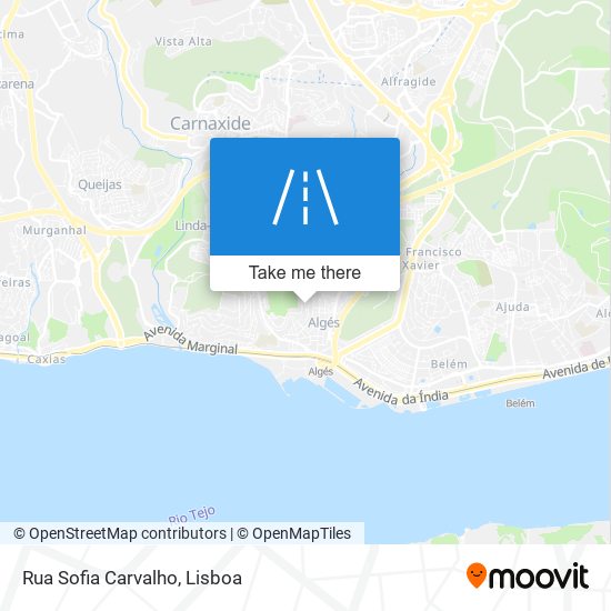 Rua Sofia Carvalho map