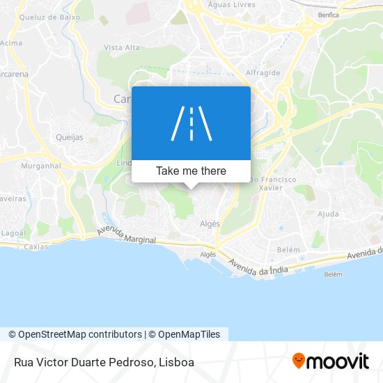 Rua Victor Duarte Pedroso mapa