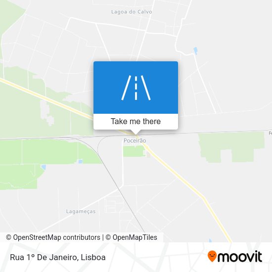 Rua 1º De Janeiro map