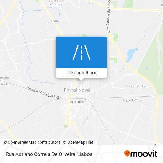 Rua Adriano Correia De Oliveira map