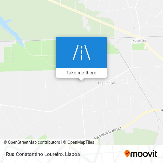 Rua Constantino Loureiro mapa