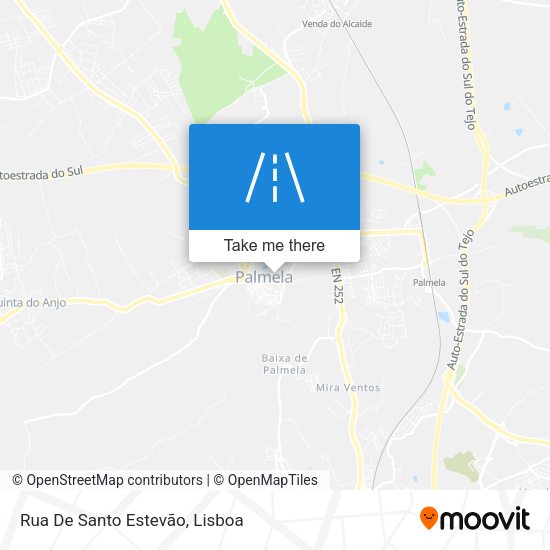 Rua De Santo Estevão map