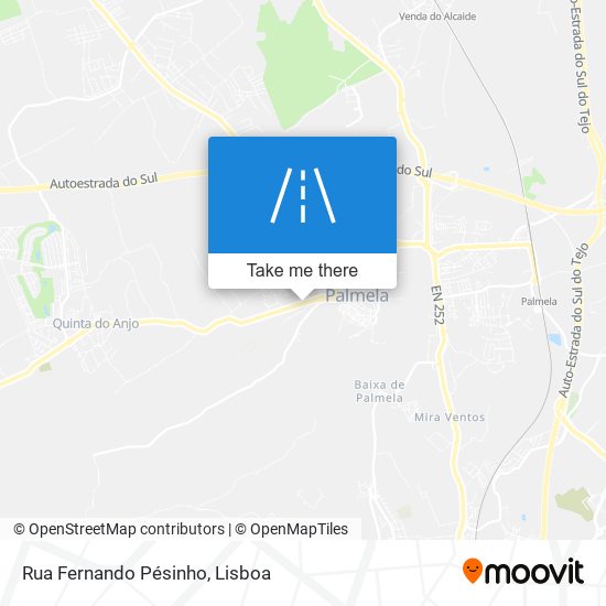 Rua Fernando Pésinho map