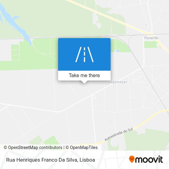 Rua Henriques Franco Da Silva mapa