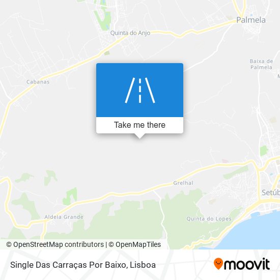 Single Das Carraças Por Baixo mapa