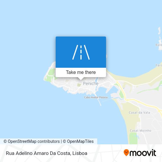 Rua Adelino Amaro Da Costa mapa