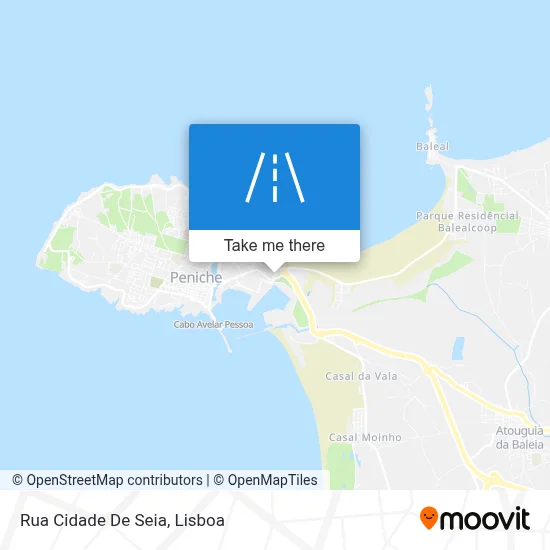 Rua Cidade De Seia map
