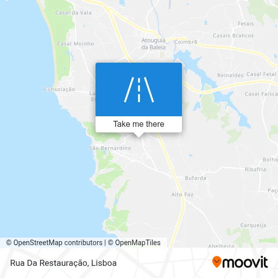 Rua Da Restauração map