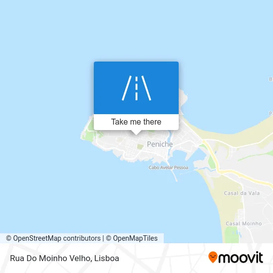 Rua Do Moinho Velho map