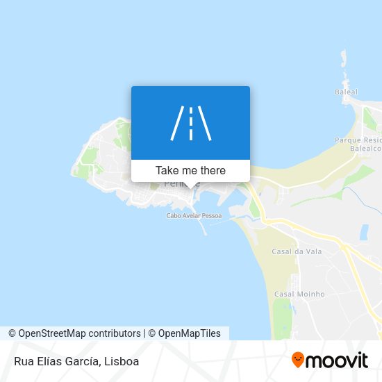 Rua Elías García map