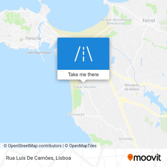 Rua Luís De Camões map