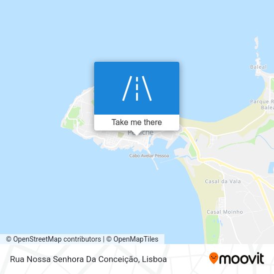 Rua Nossa Senhora Da Conceição mapa
