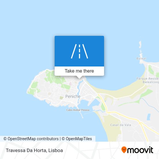 Travessa Da Horta mapa