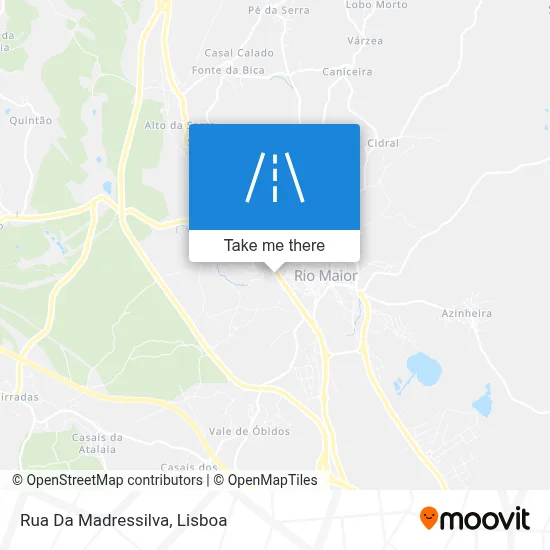Rua Da Madressilva map