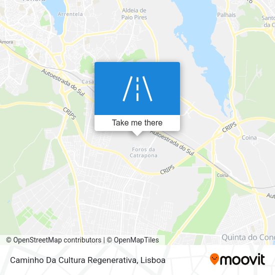 Caminho Da Cultura Regenerativa map