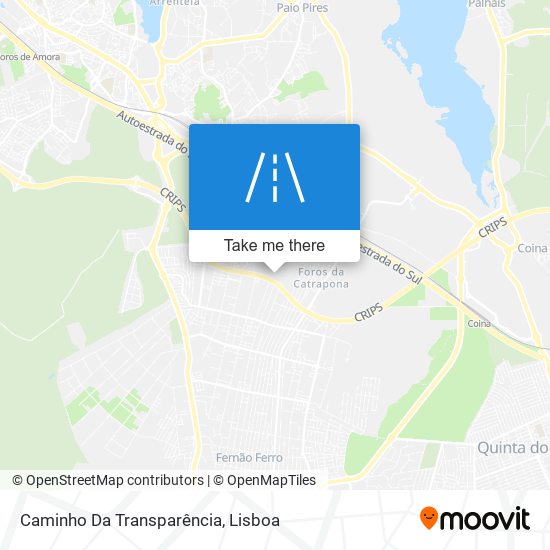 Caminho Da Transparência map