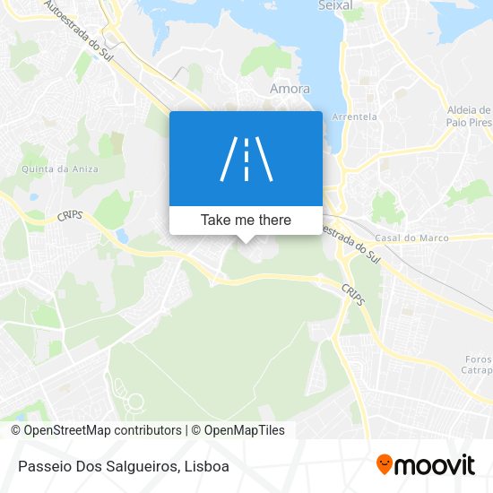 Passeio Dos Salgueiros map