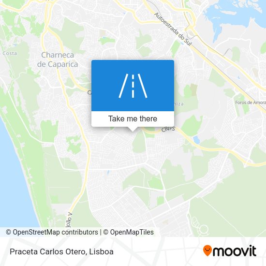 Praceta Carlos Otero mapa