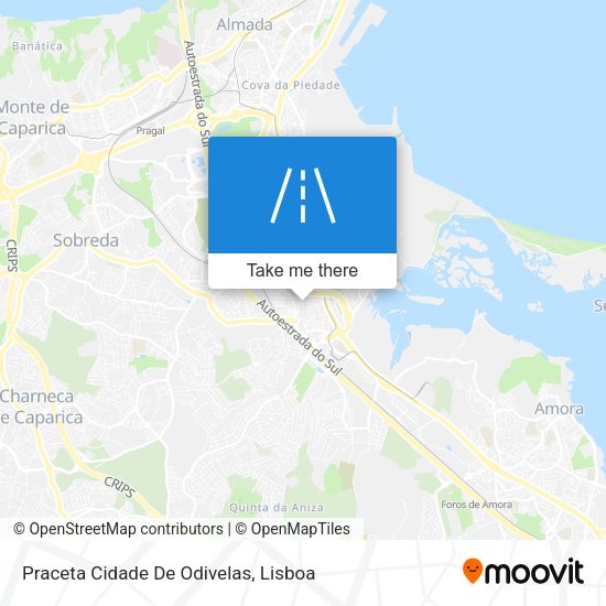 Praceta Cidade De Odivelas map