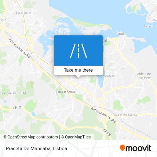 Praceta De Mansabá mapa