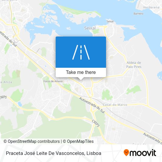 Praceta José Leite De Vasconcelos mapa