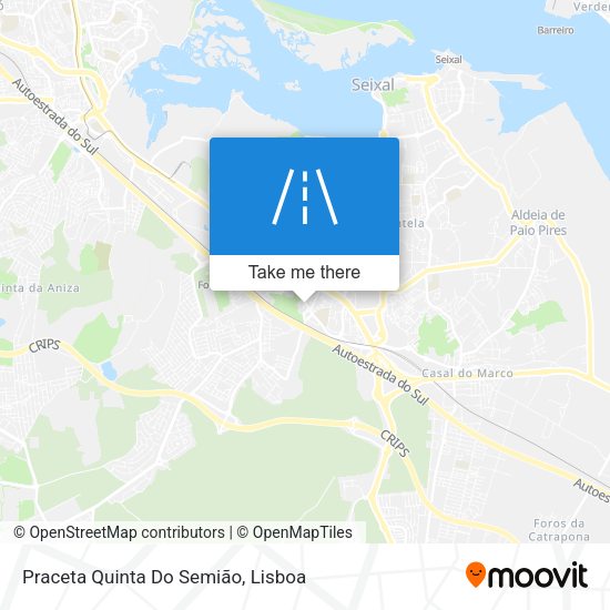 Praceta Quinta Do Semião mapa