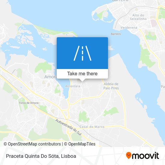 Praceta Quinta Do Sóta map