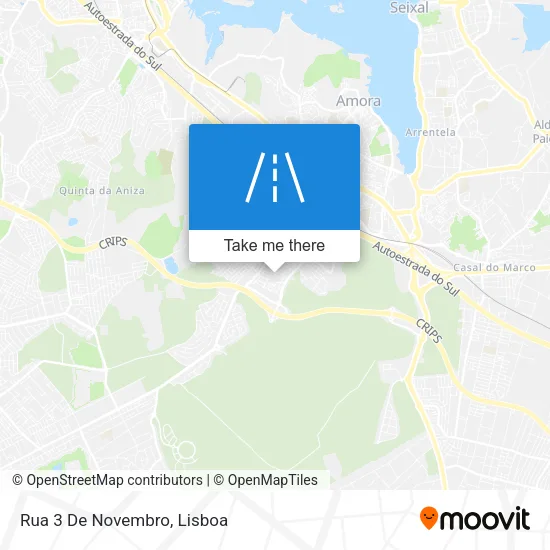 Rua 3 De Novembro map