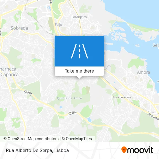 Rua Alberto De Serpa map