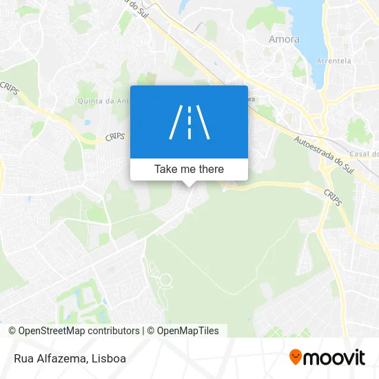 Rua Alfazema map