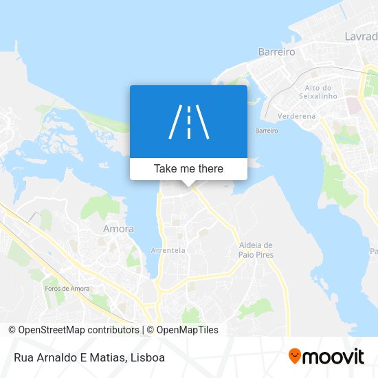Rua Arnaldo E Matias mapa