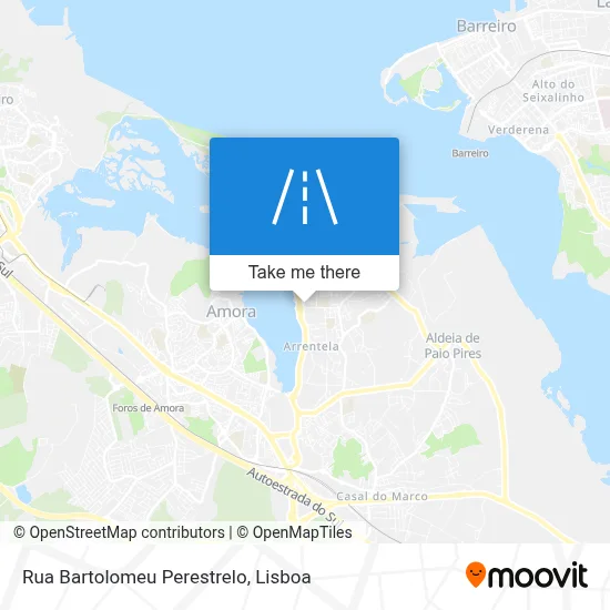 Rua Bartolomeu Perestrelo map