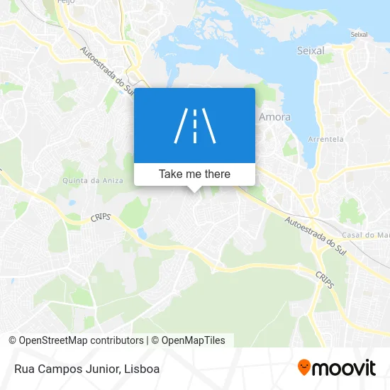 Rua Campos Junior map