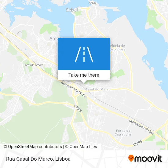 Rua Casal Do Marco map