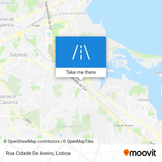 Rua Cidade De Aveiro map