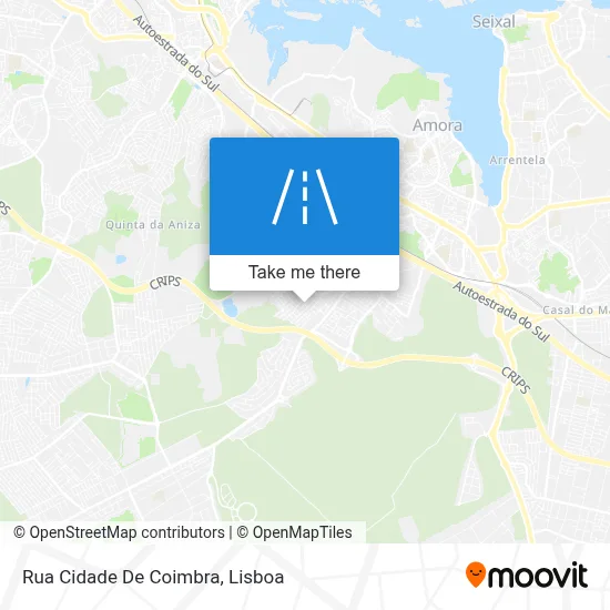 Rua Cidade De Coimbra map