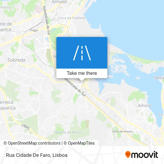 Rua Cidade De Faro map