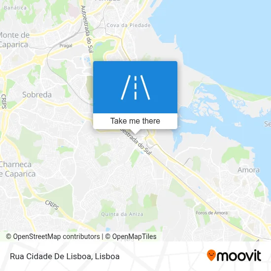 Rua Cidade De Lisboa map