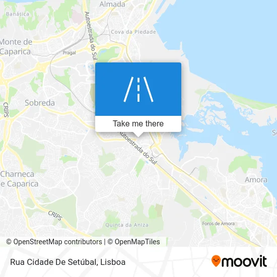 Rua Cidade De Setúbal map