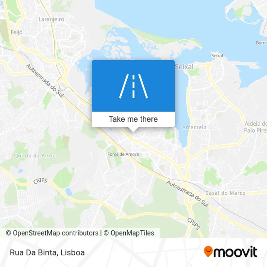 Rua Da Binta map