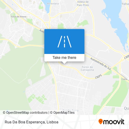 Rua Da Boa Esperança map