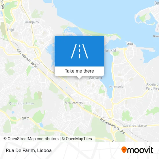 Rua De Farim map