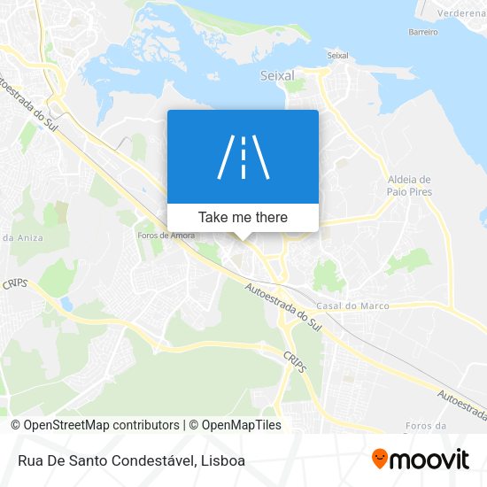 Rua De Santo Condestável map