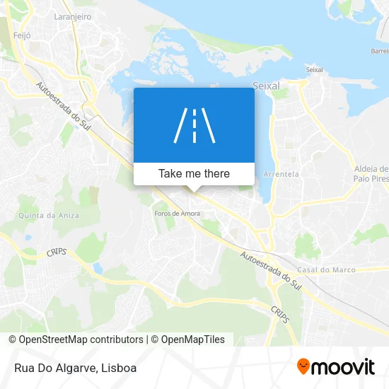Rua Do Algarve map