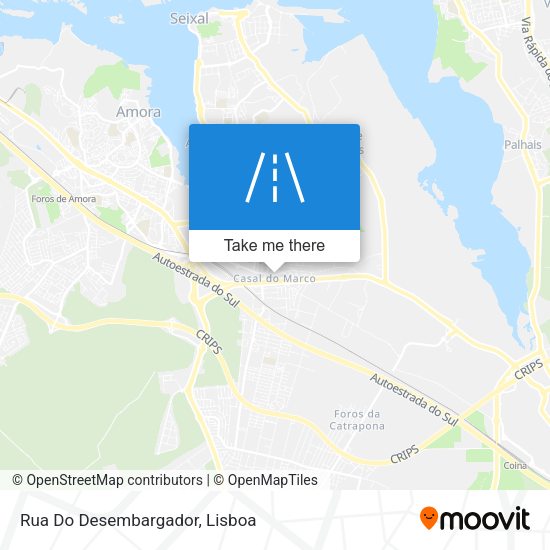 Rua Do Desembargador mapa