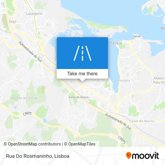 Rua Do Rosmaninho map