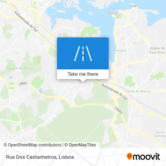 Rua Dos Castanheiros map