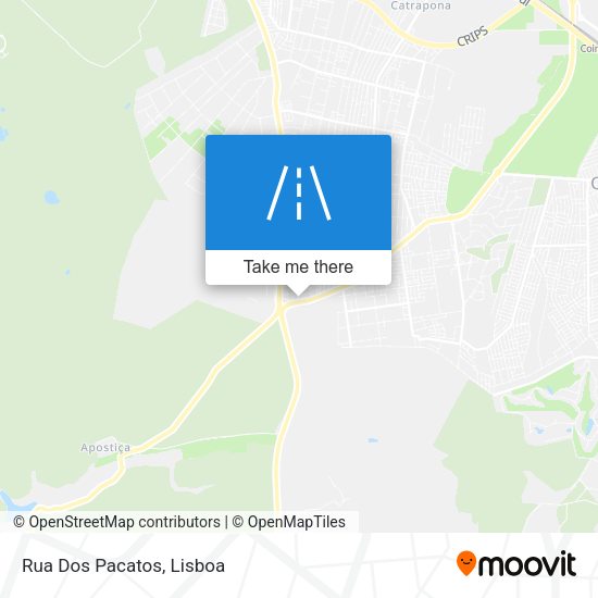 Rua Dos Pacatos mapa