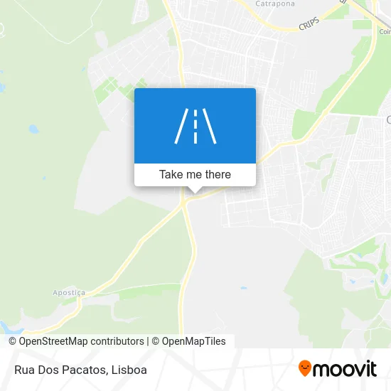 Rua Dos Pacatos map