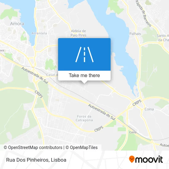 Rua Dos Pinheiros map